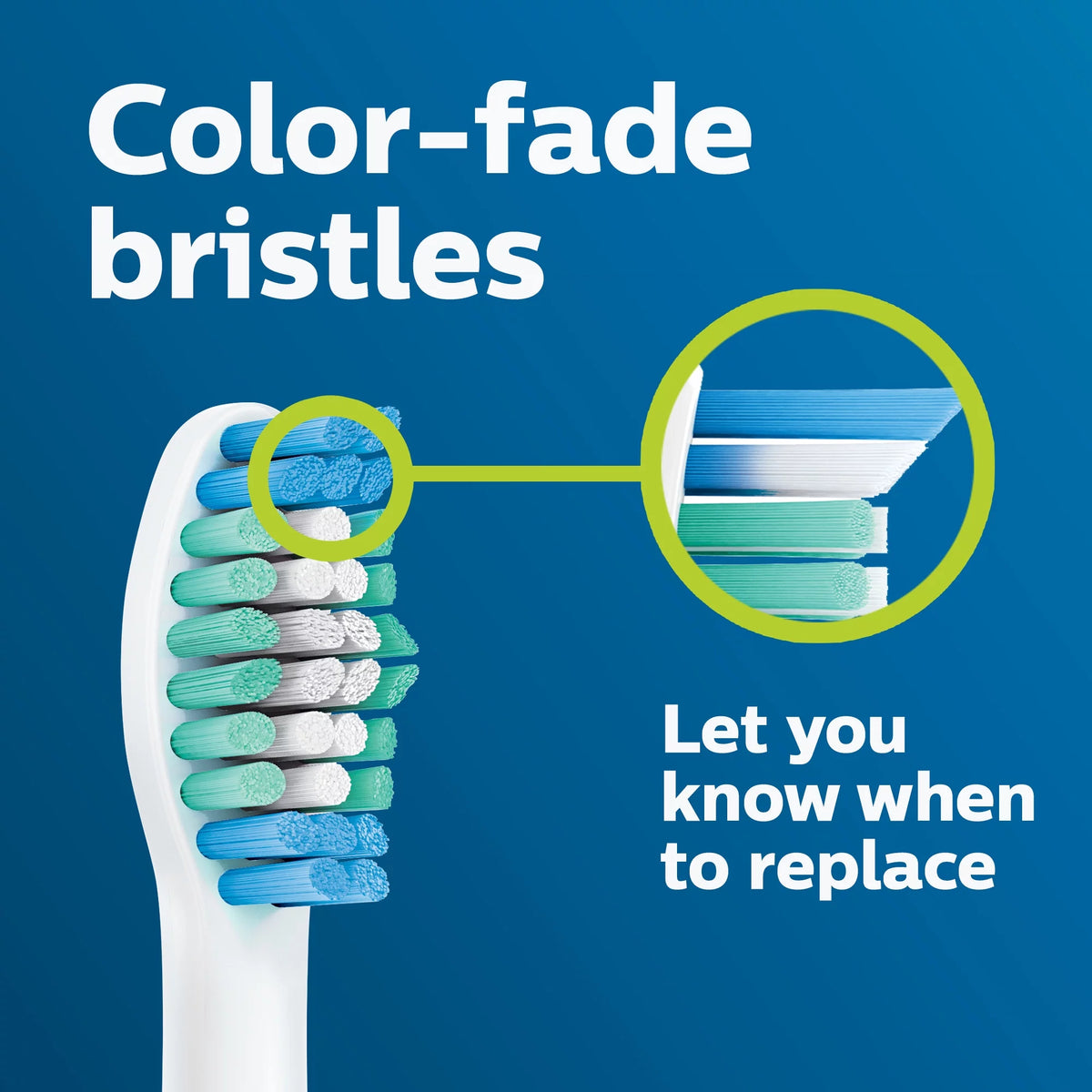 4 Pack Replacement Toothbrush Heads G684