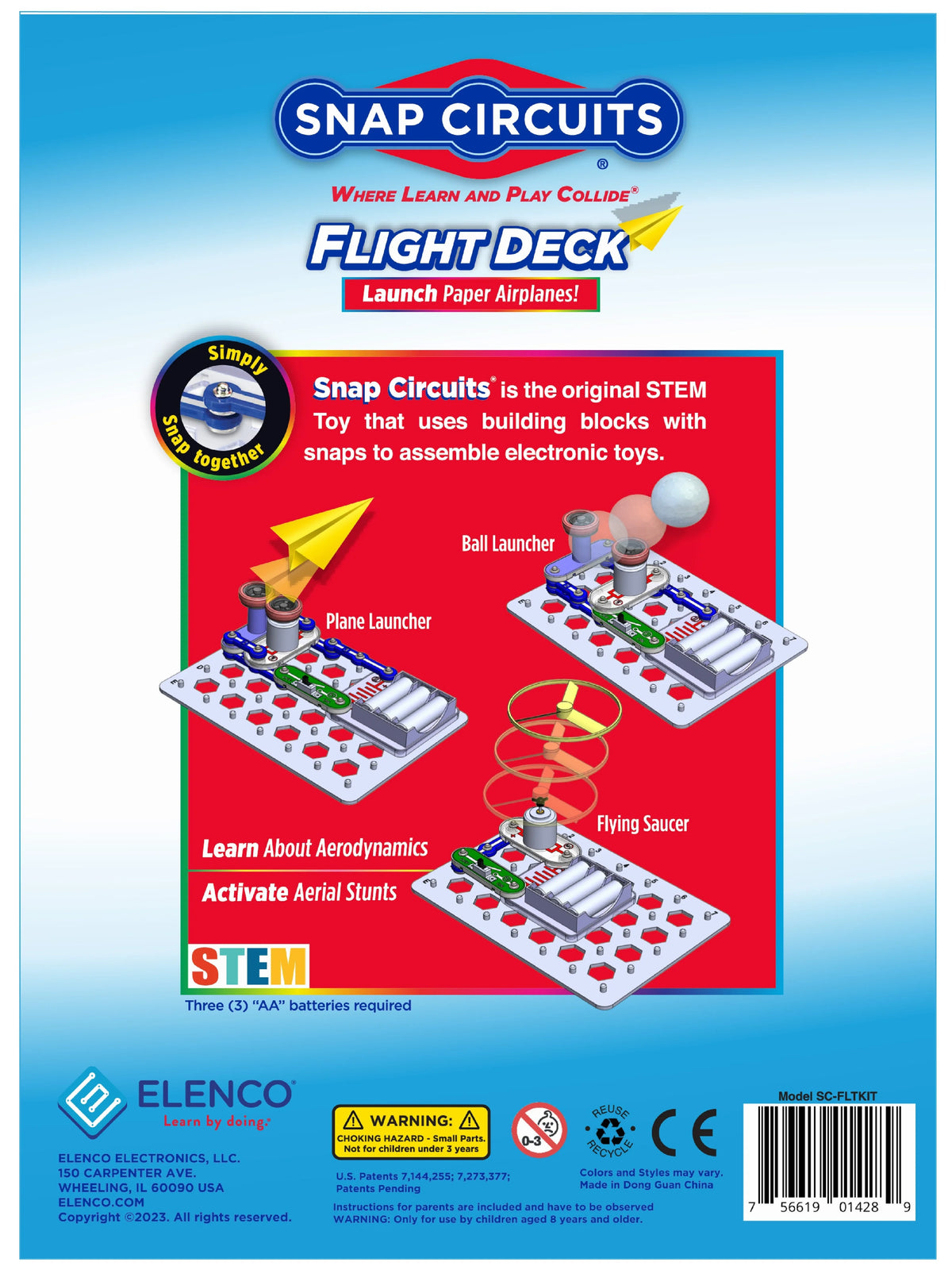 Electronics Exploration Kit, 5 Projects in 1, STEM Educational Toy for Kids 8+ Z547
