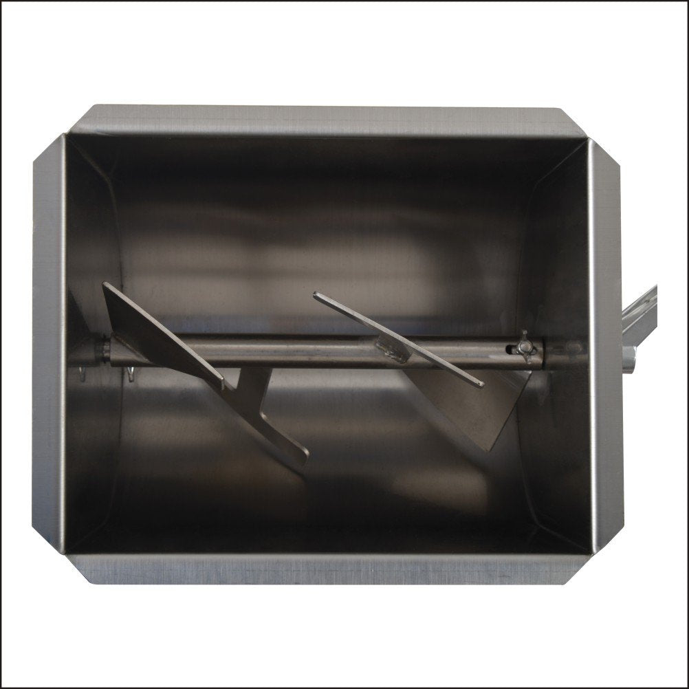 15-Pound Stainless Steel Manual Meat Mixer C3947
