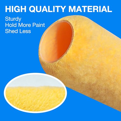 18 piece 9 inch paint roller set F1123