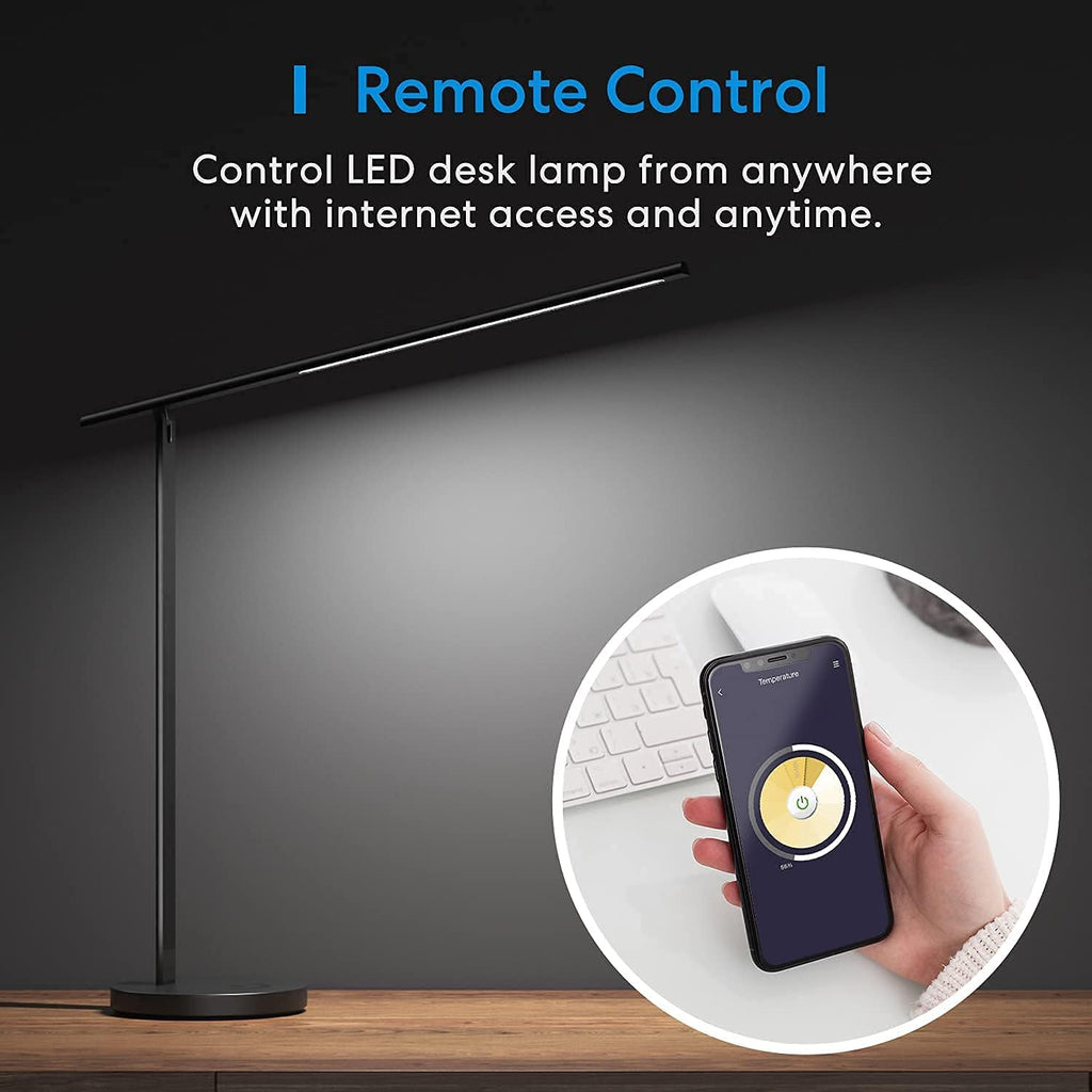 Smart LED Desk Lamp with Tunable White and Remote Control D263