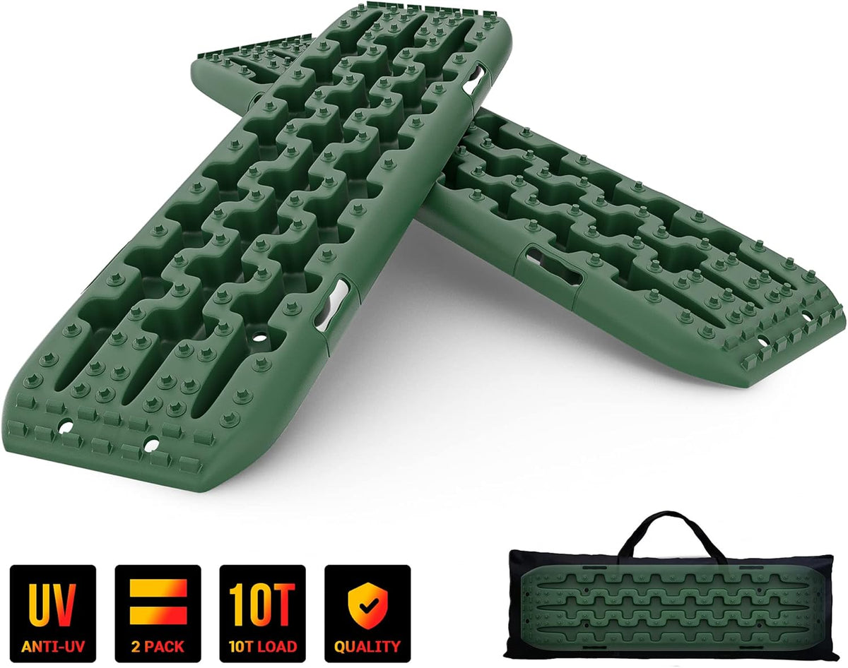 Recovery Traction Tracks Boards with Jack Lift Base, Pack of 2 U746