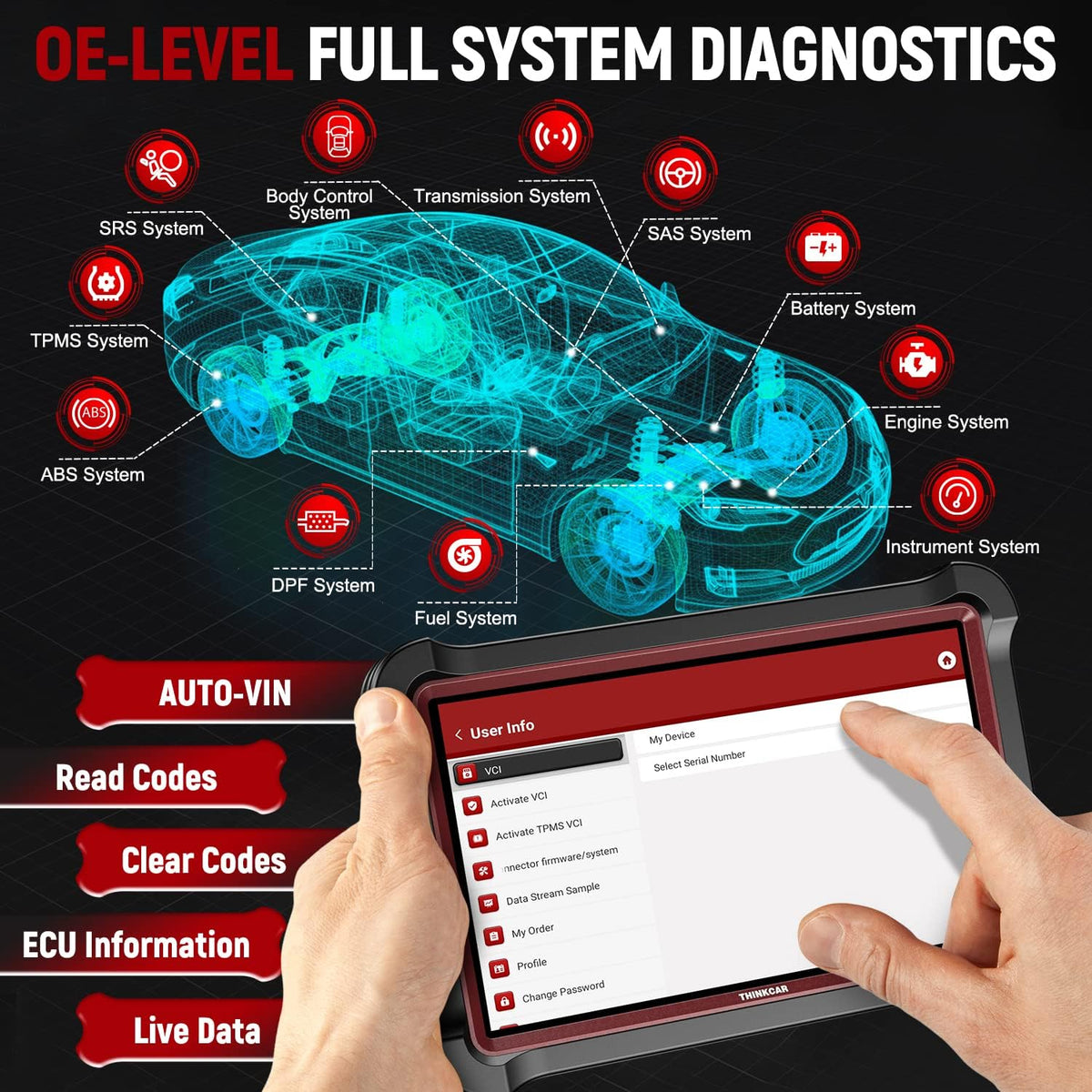 Automotive Diagnostic Scanner Tool N9821