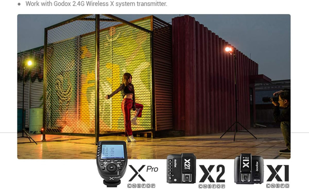 On-Camera Round Camera Flash Speedlight for FUJIFILM Cameras Q300
