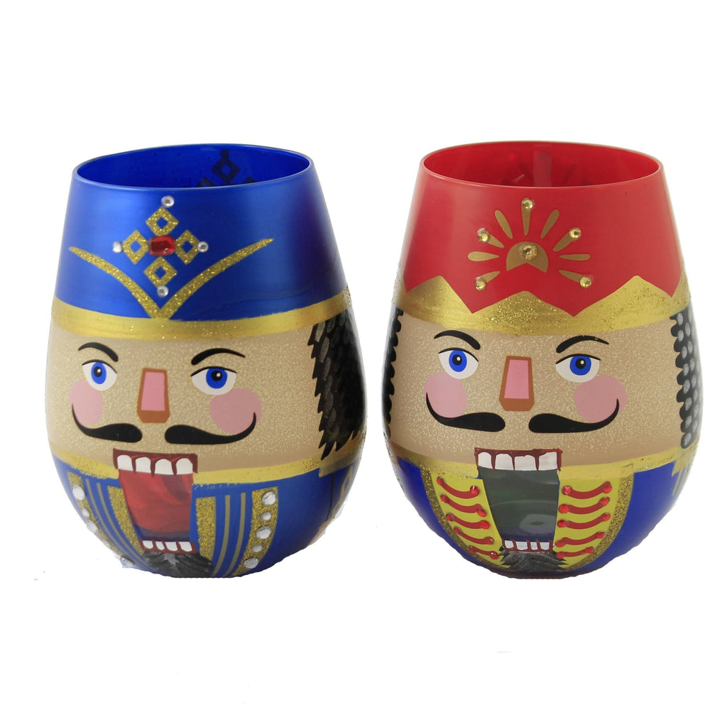 2 Piece Stemless Wine Glass Set E1699