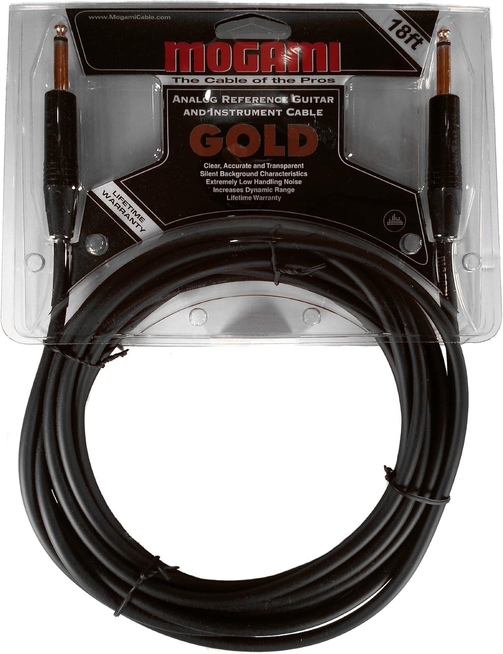 10 Foot Pack of 2 Guitar Instrument Cable S338