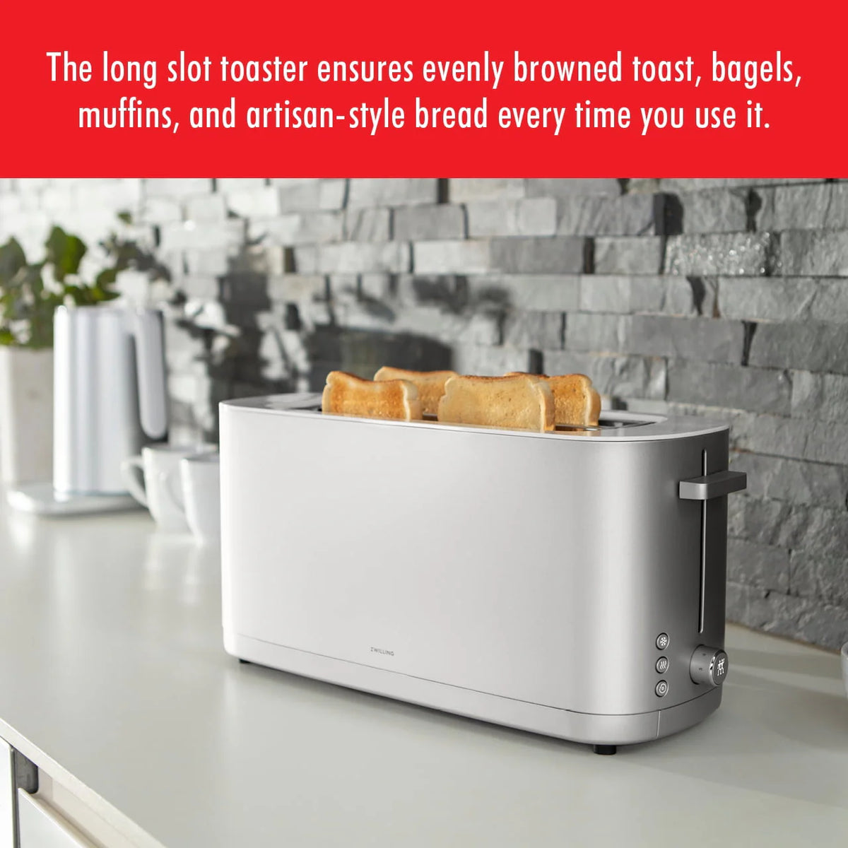 4-Slice Long Slot Toaster H83467