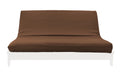 Linen Texture Polyester Futon Cover King Size F4629