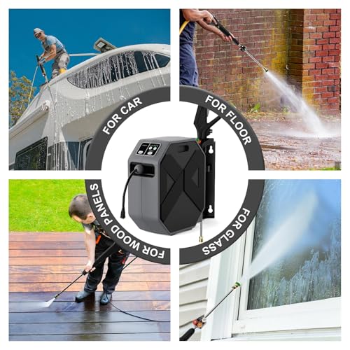 5000 PSI Electric Pressure Washer with 100FT Hose, Black P36732