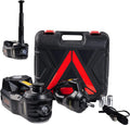 5 Ton 12V Electric Hydraulic Car Jack Kit with Impact Wrench and Tire Inflator Pump B937972