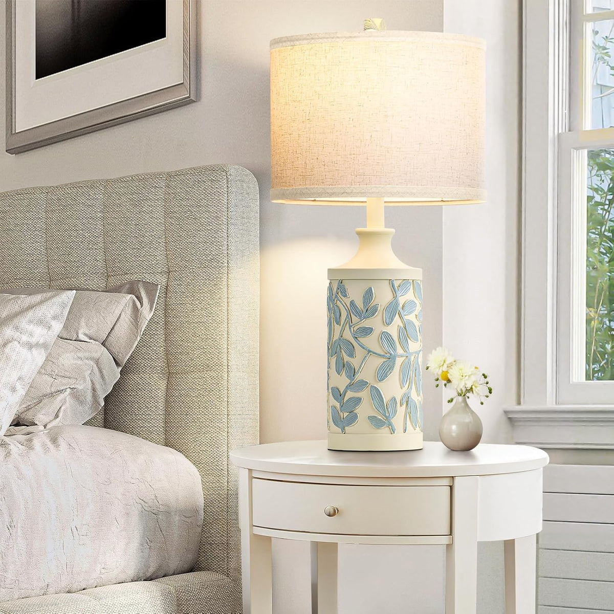 Cream Table Lamps Set of 2 S741170