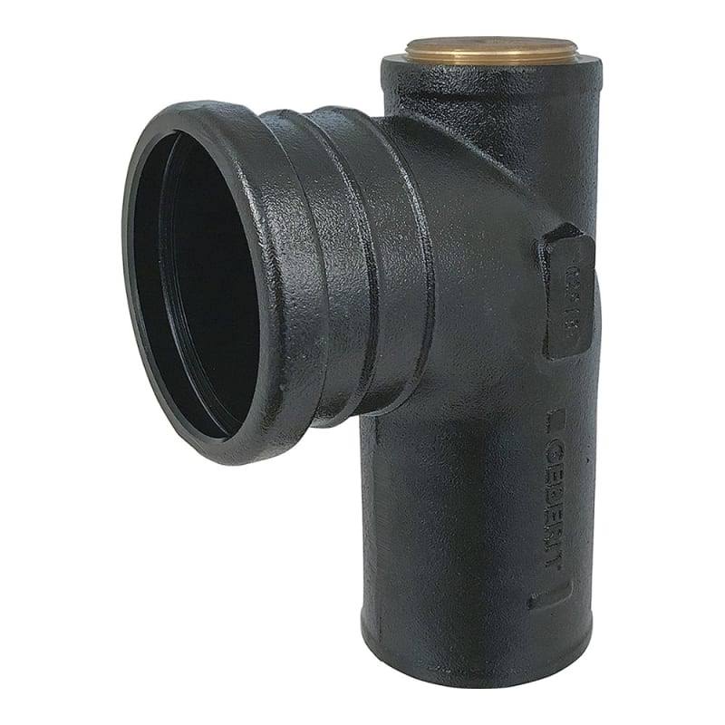 Cast Iron Waste Fitting in Brown/Red S7707