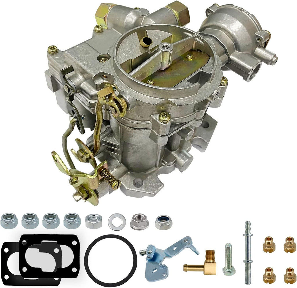 Marine Carburetor 2 Barrel Electric Choke with Jets and Gaskets M9896