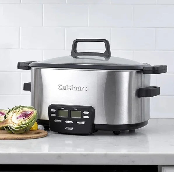 6 Quart 3-in-1 Stainless Steel Multicooker M2600