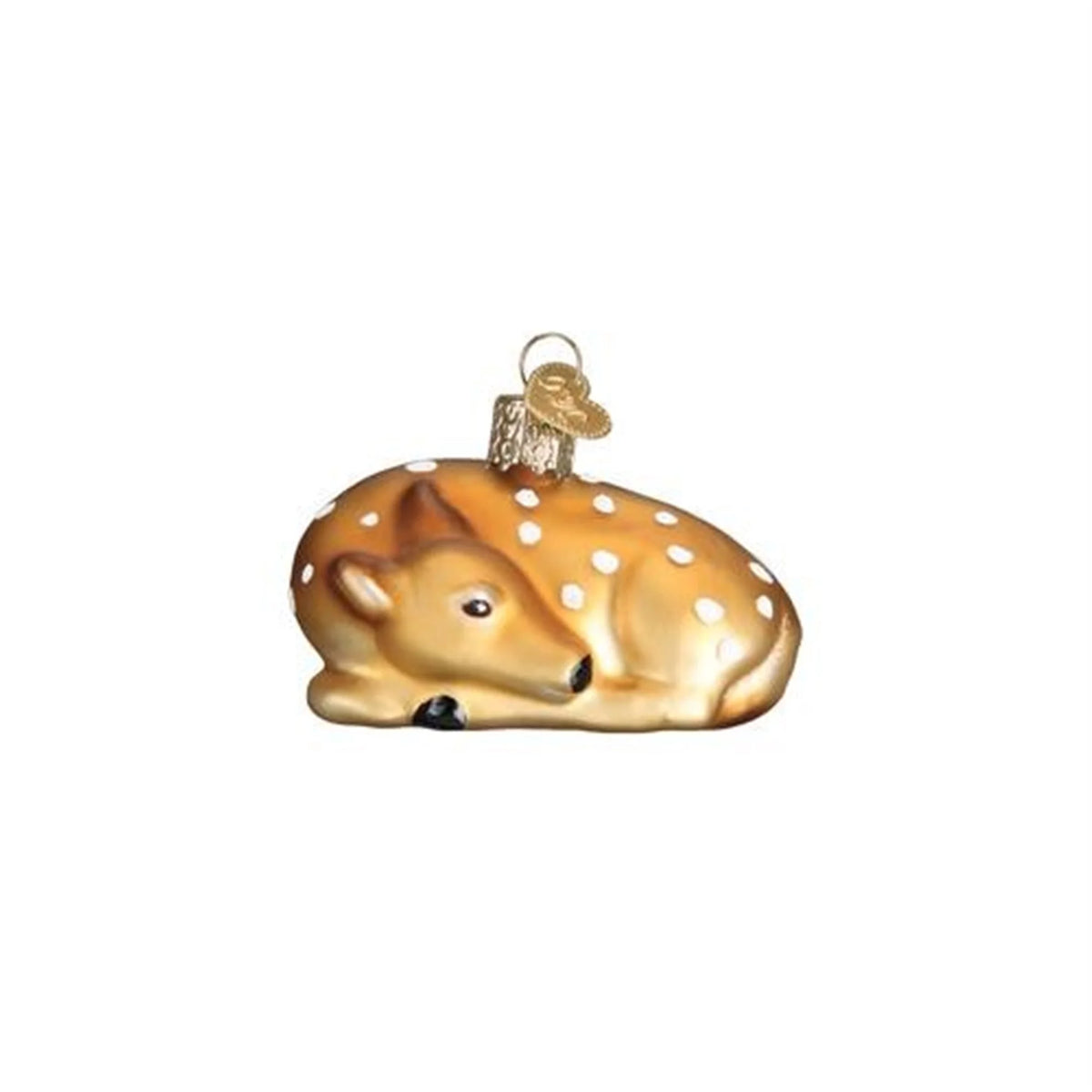 Mini Woodland Animal Set Glass Blown Ornament X66953