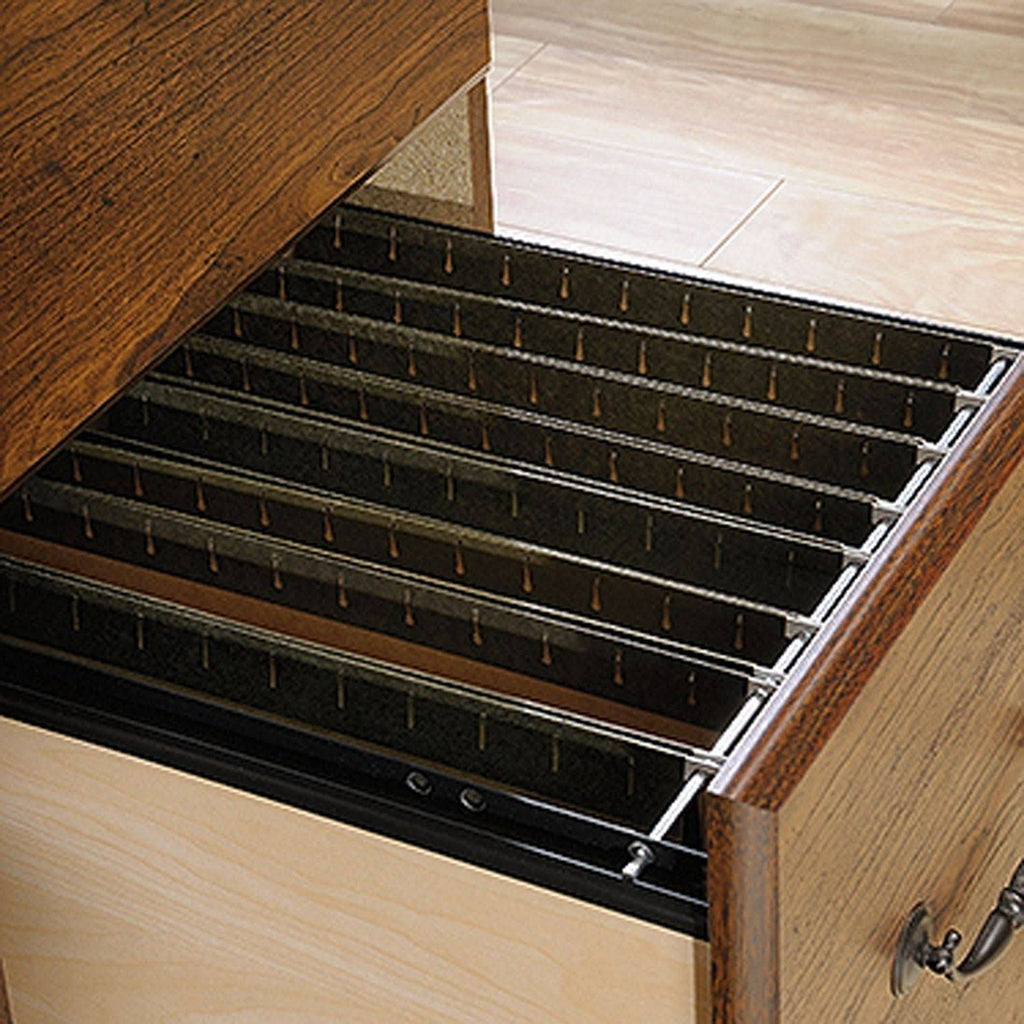 Milled Cherry Computer Desk with Hutch W4144