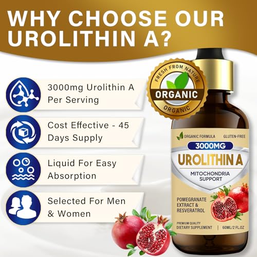 90 Softgels Urolithin A Supplement 1000mg N776