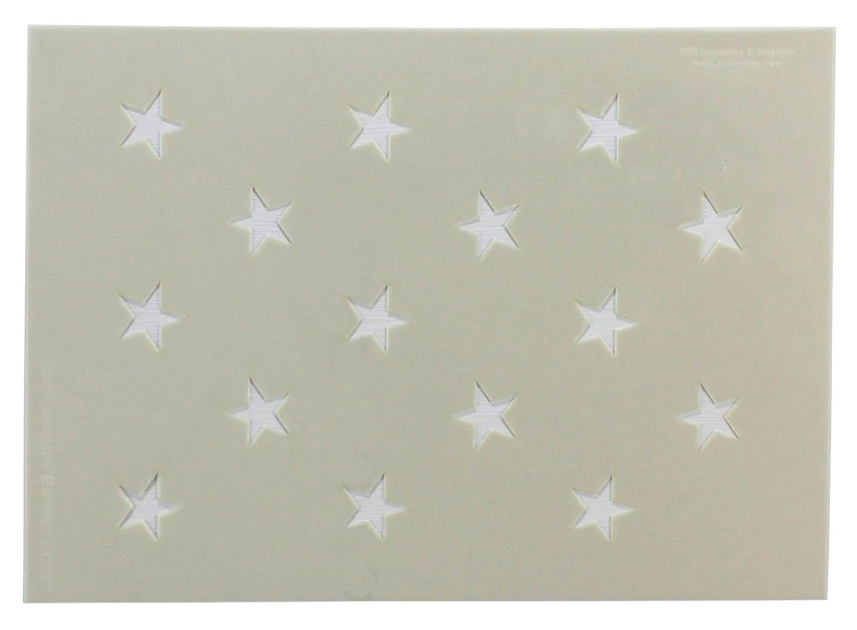 Star Field Stencil 14 Mil 10.5 x 14.82" Z7311