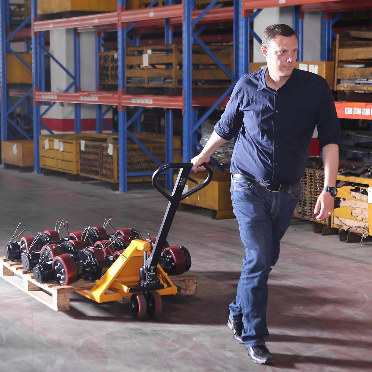 Manual Pallet Jack Truck 5500 Capacity F274759