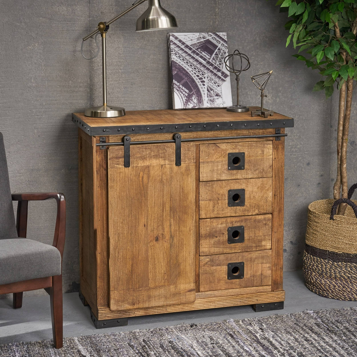 Mango Wood Cabinet H959