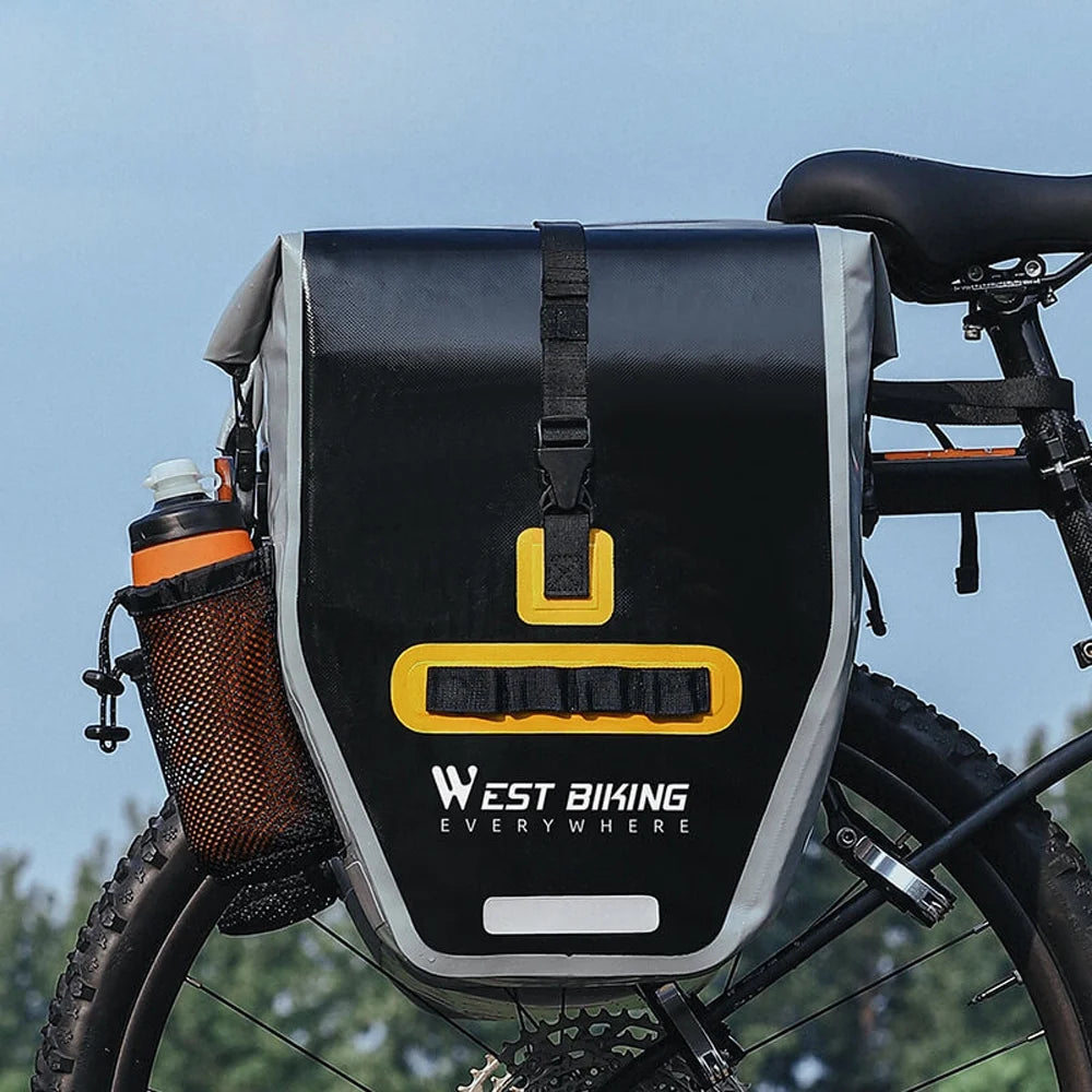 Expandable Bike Rear Seats Bag, Waterproof Cycling Trunk Bag G75110