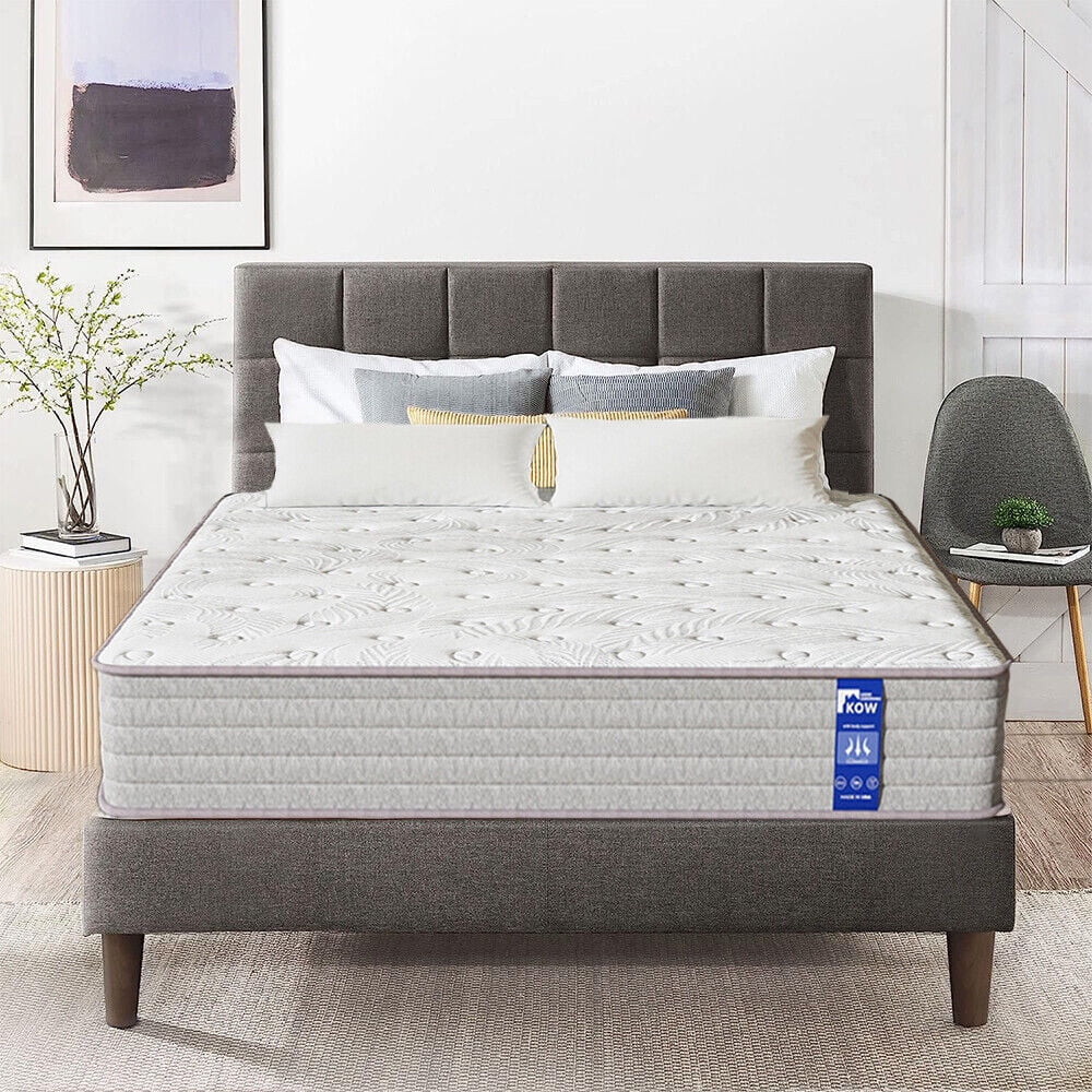 12 Full Size Gel Memory Foam Pocket Spring Hybrid Mattress Q148