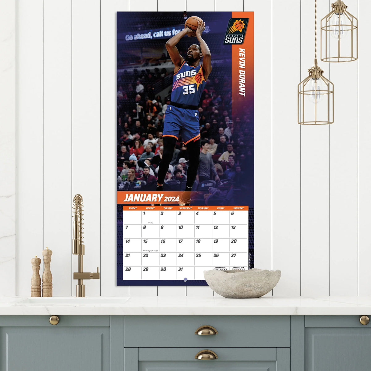 2024 12x12 Wall Calendar Z6424