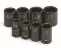 8 Piece 3/8" Drive 6 Point Impact Socket Set Q8052
