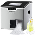2-in-1 Countertop Ice Maker and Shaver Machine with Ice Scoop and Basket E741