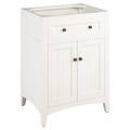 White Wood Vanity Cabinet Z6598