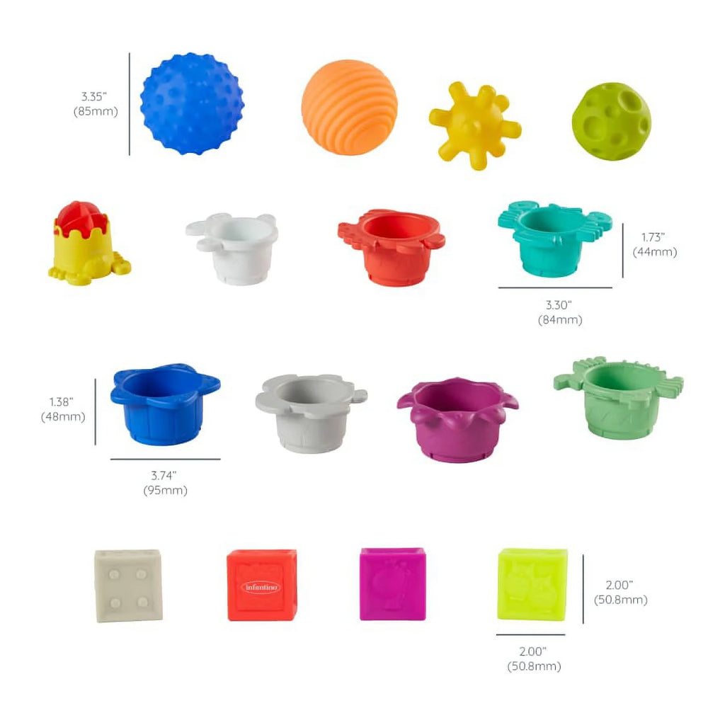 16-Piece Multicolor Sensory Activity Set K49826