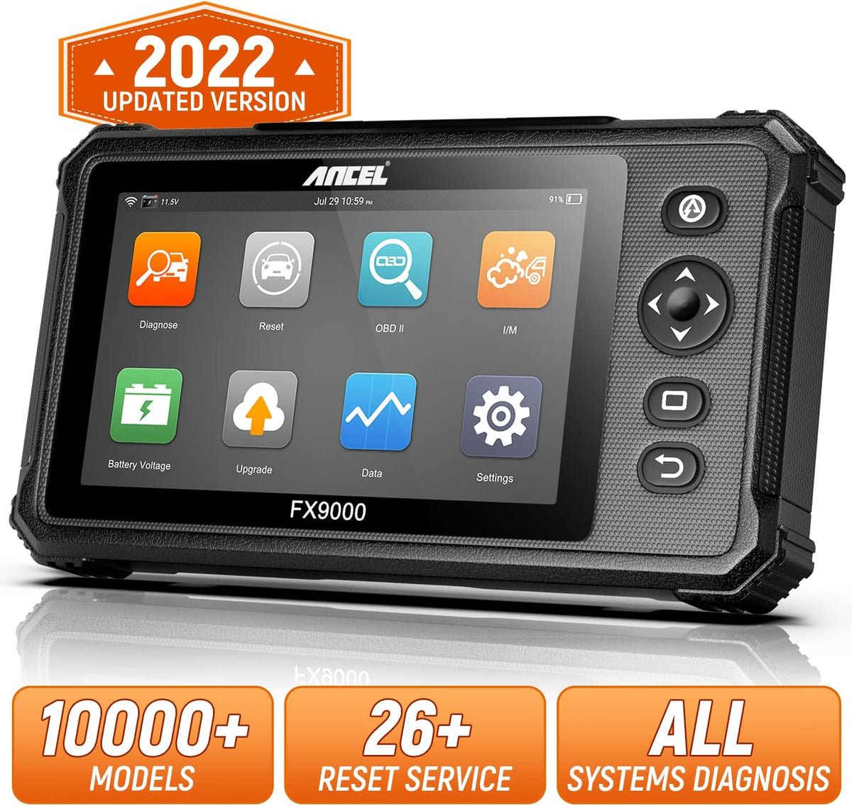 Full System Scan Tool for Ford Lincoln with Engine ABS SRS Transmission 4WD Diagnostics E189