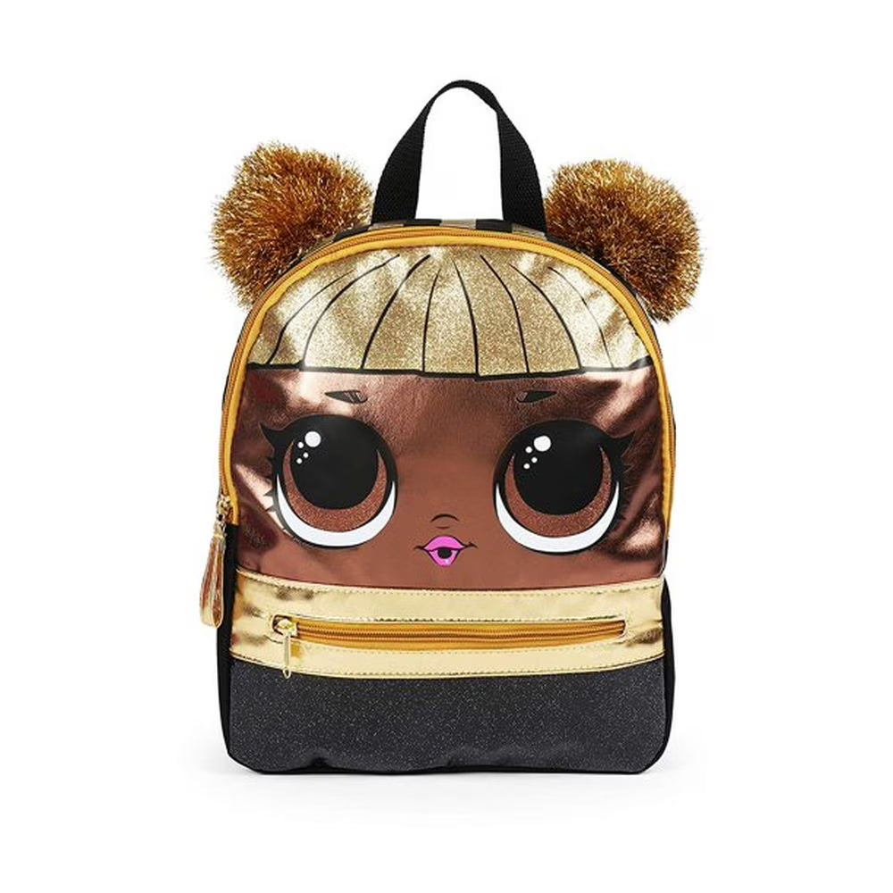Gold Mini Backpack Purse 10 inch Y9506