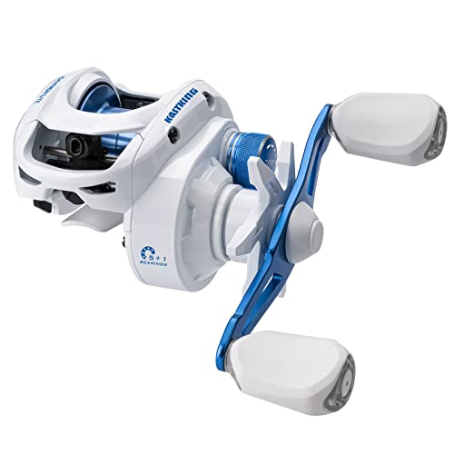 Lightweight Baitcasting Fishing Reel with 7.6 OZ 7.1:1 Gear Ratio L677