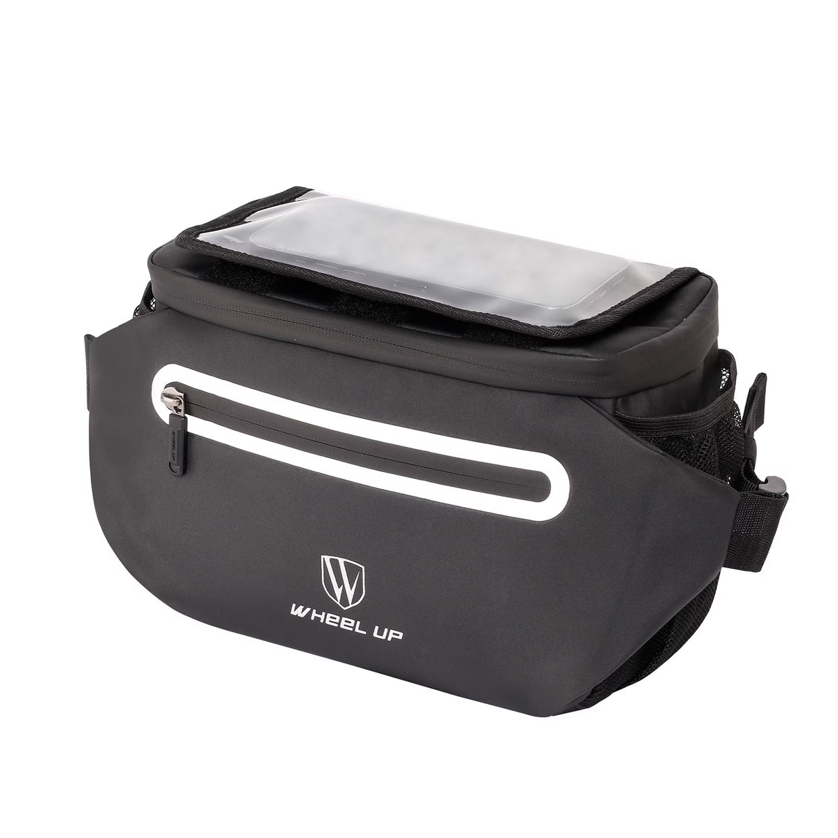 Bike Handlebar Bag with Foldable Touchscreen Phone Holder I4592
