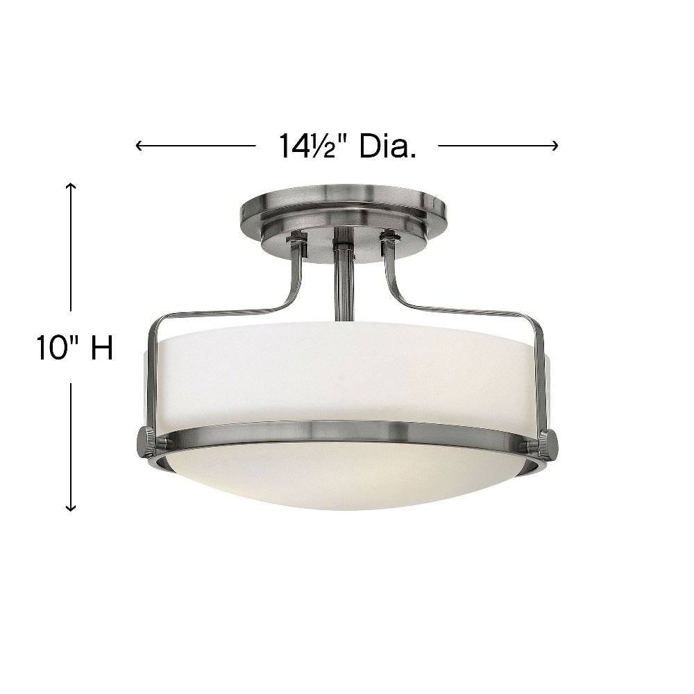 Three Light Semi-Flush Mount F334