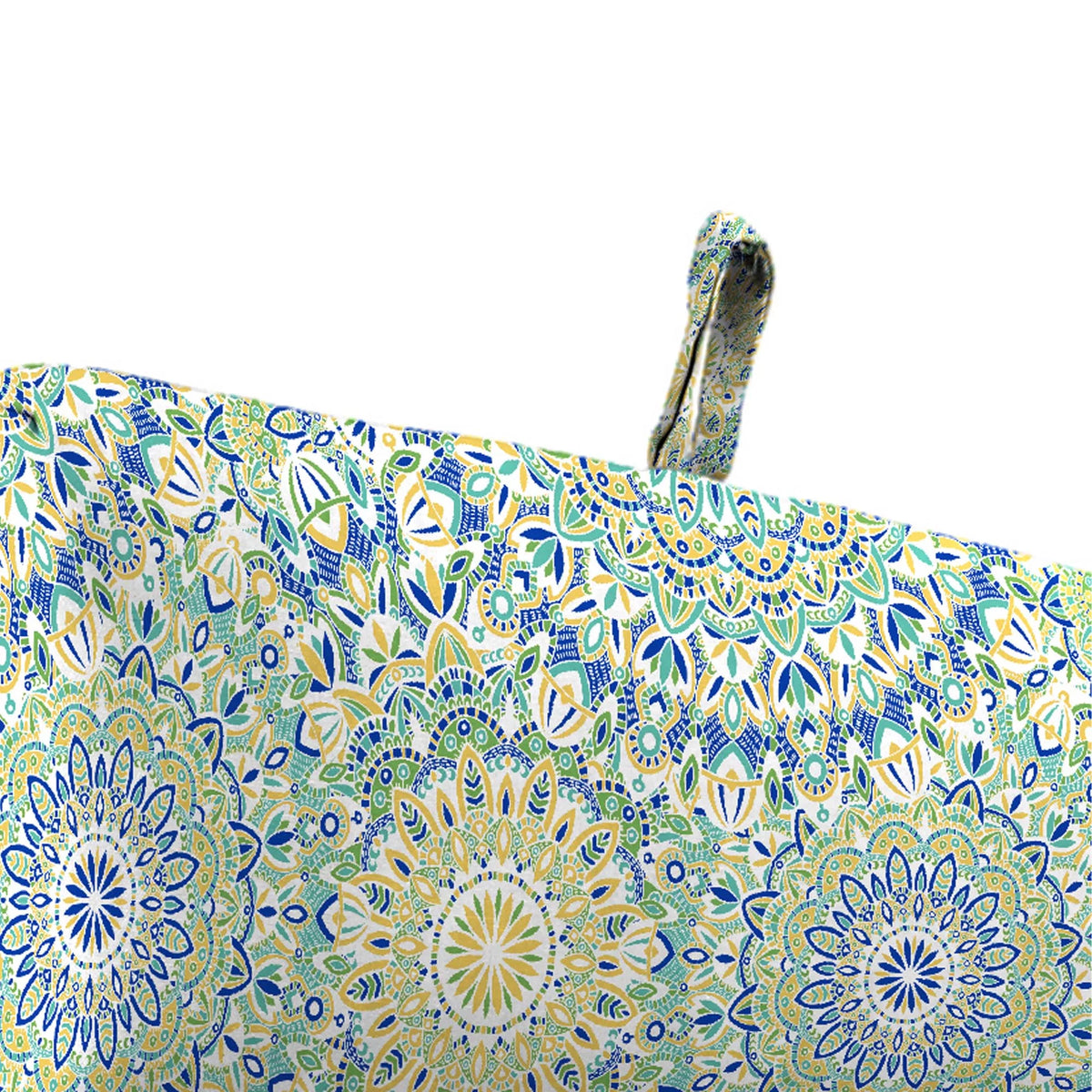 Pewter Multicolor Paisley Rectangular Outdoor Chaise Lounge Cushion M742964
