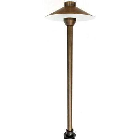 Brass LED Path Light R8697