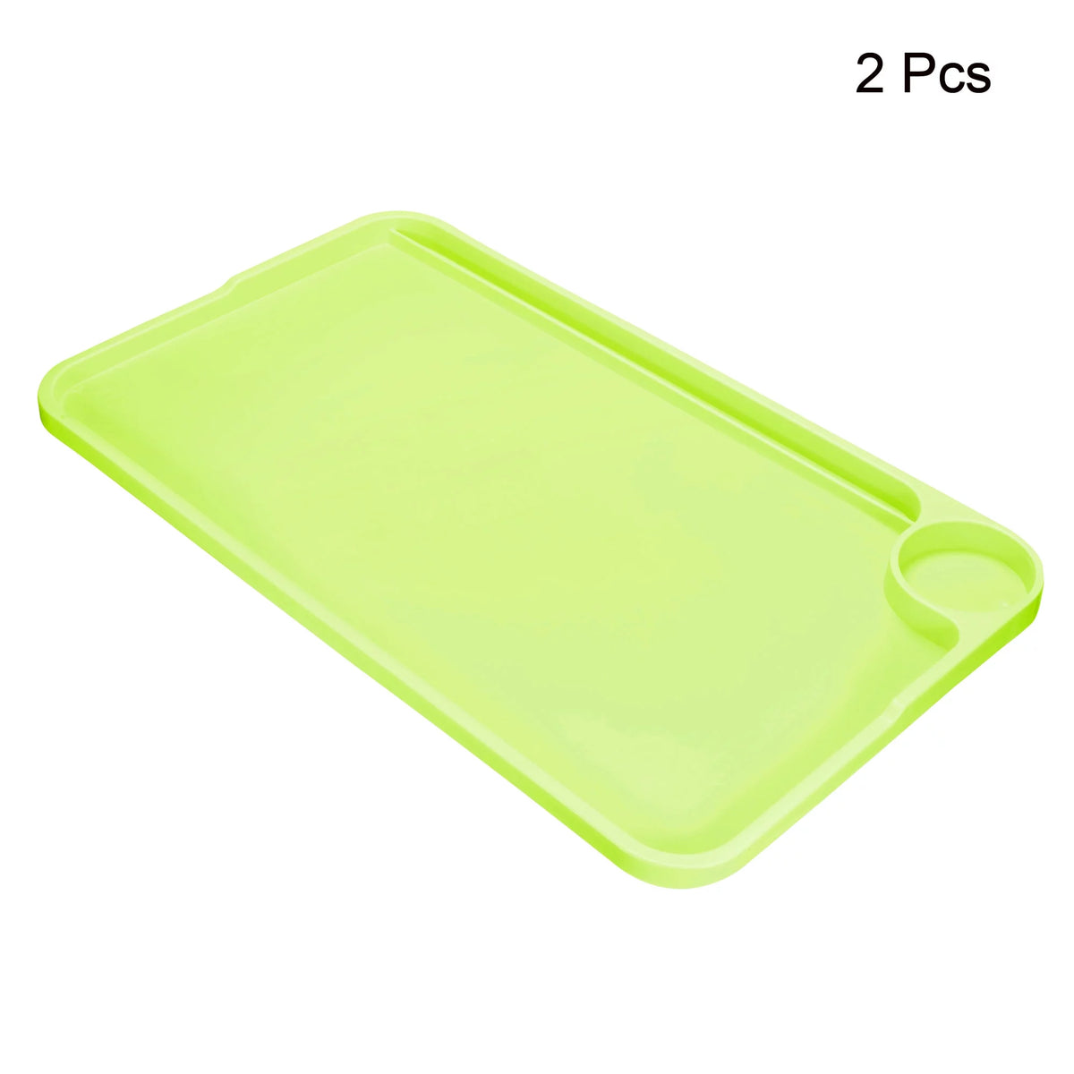 Green 2 Pack Folding Breakfast Tray Table U51596