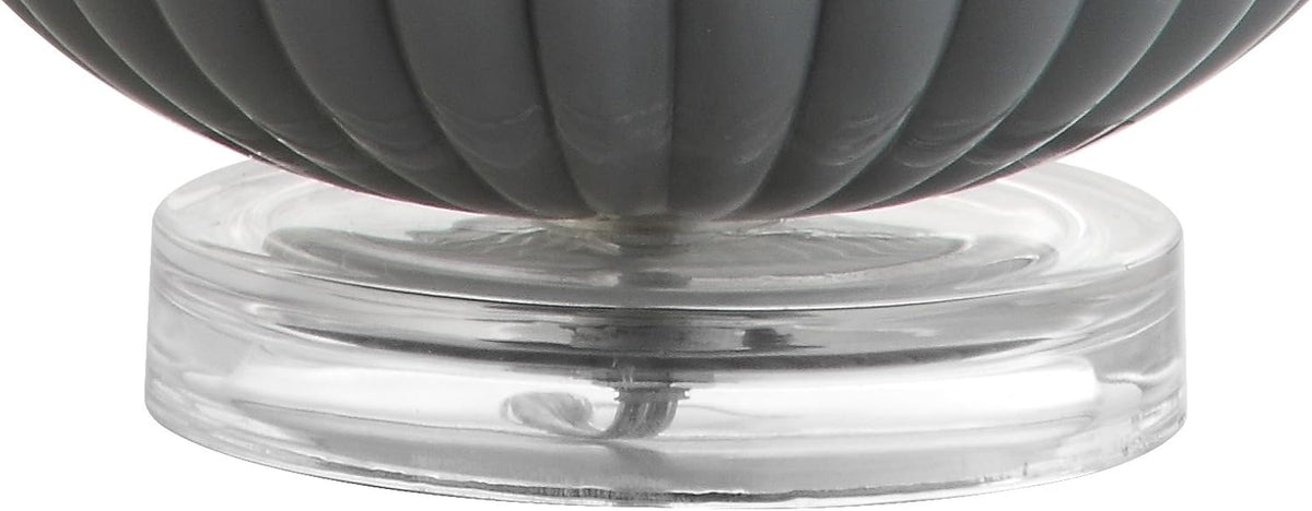 Gray Glass and Lucite LED Table Lamp H13938