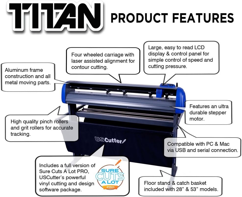 Vinyl Cutter with Stand and Basket Z90186