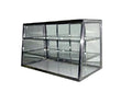 36 Tapered Glass Countertop Bakery Display Case with Shelf X4609