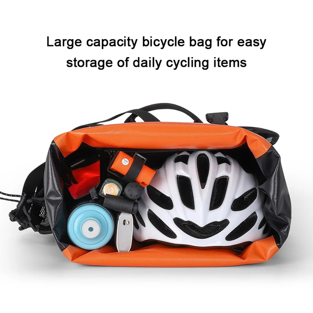 Expandable Bike Rear Seats Bag, Waterproof Cycling Trunk Bag G75110