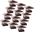 12 Pack Solar Post Cap Deck Light for 4x4 Wood or PVC Vinyl Posts (Bronze) M504218