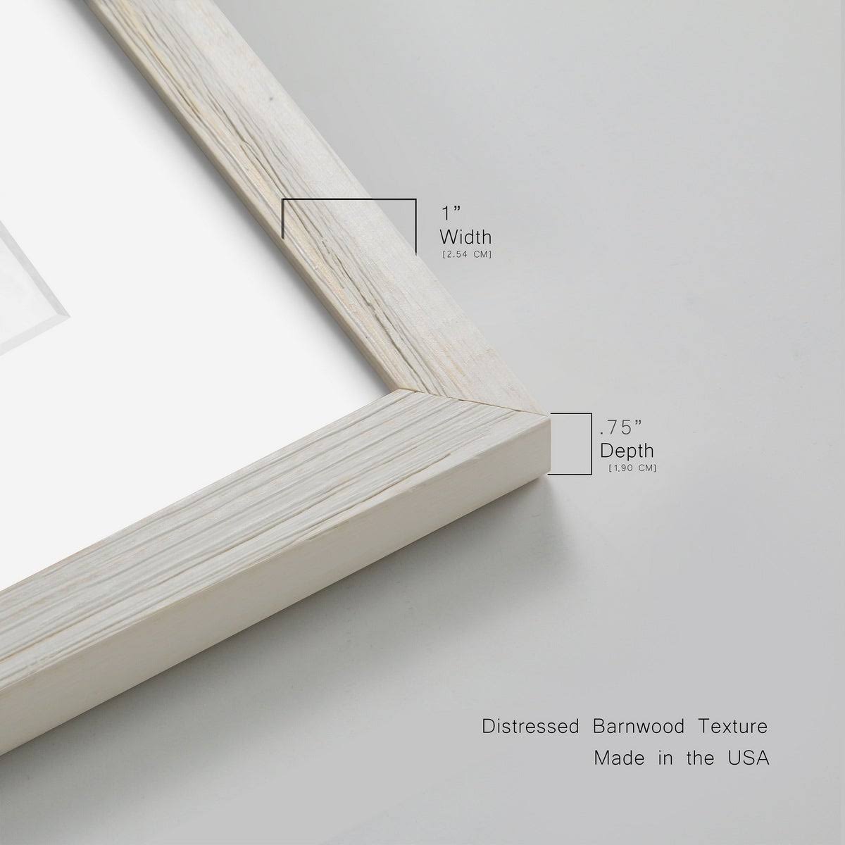 Framed Print 27.5X37.5 White Y431638