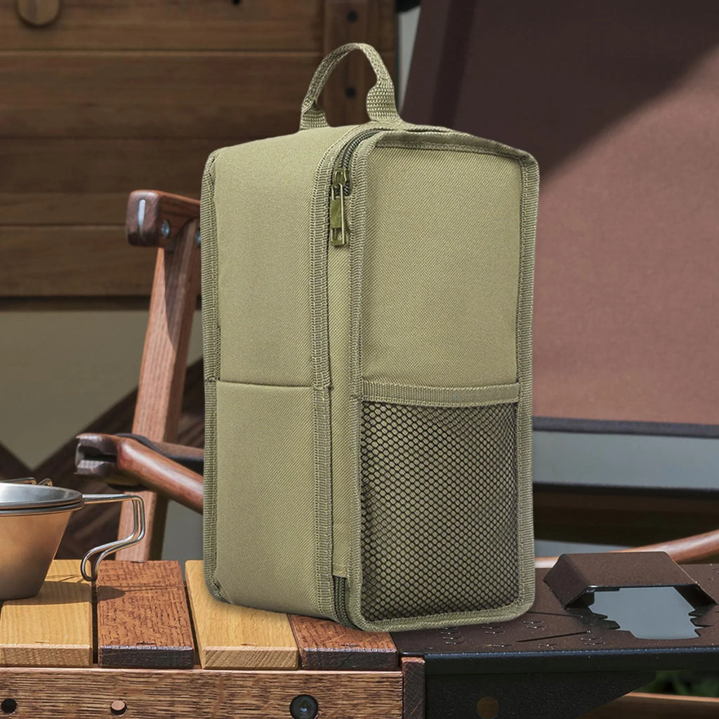 Gas Lantern Carry Bag Camping Light Protector Case with Handle Waterproof Storage Pouch C317297