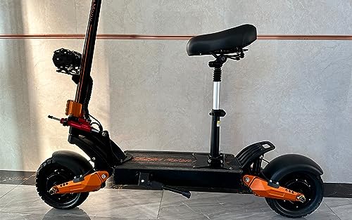 Electric Scooter Seat Height Adjustable Leather Saddle Foldable Removable B5025