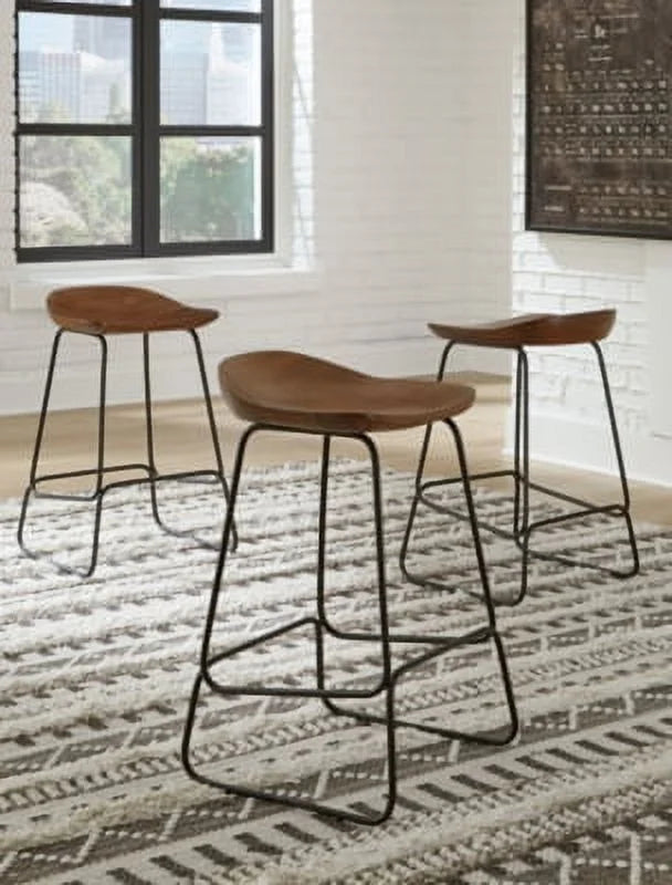 Counter Height Stool Brown/Black C879958