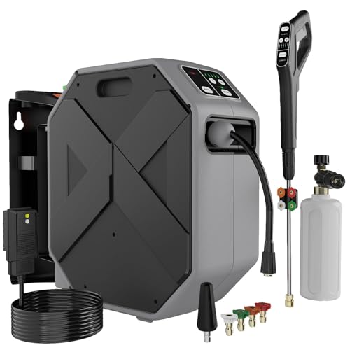 5000 PSI Electric Pressure Washer with 100FT Hose, Black P36732