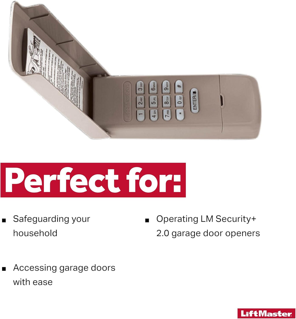 Wireless Keyless Entry Keypad for Garage Door Openers G207839